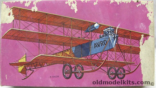 Pyro 1/48 1911 Avro Triplane, P606-100 plastic model kit